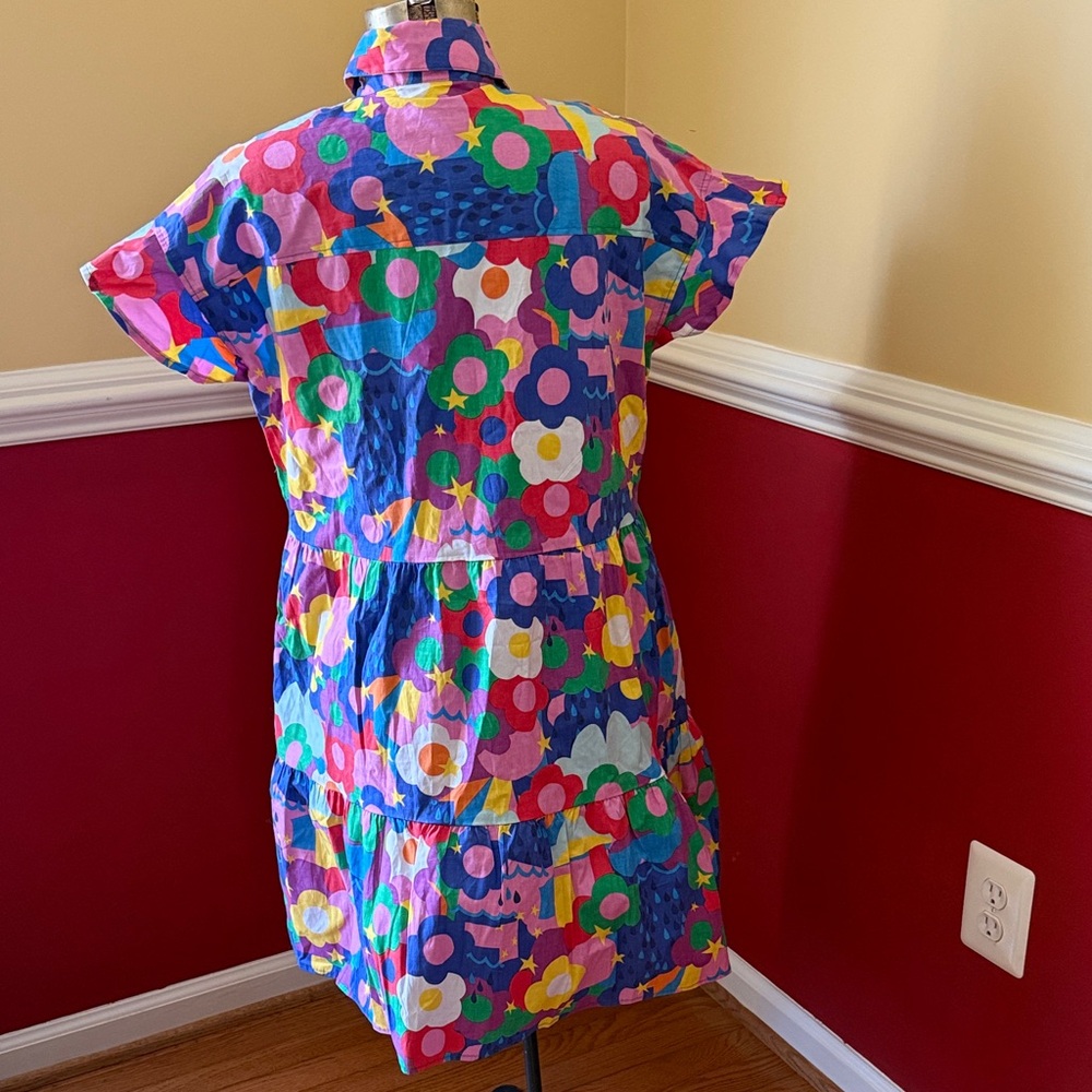 Small Nooworks Eloise Dress in Summer Daze Print-NWT - Picture 2 of 7